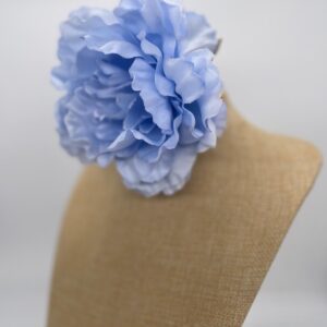 PEONIA FLOR FLAMENCA AZUL VIBRANTE ANACARADO