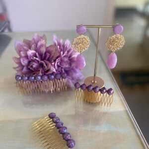 PEINAS EN MALVA ORIGINALES Y CON MUCHO DISEÑO